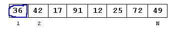 36 42 17 91 12 25 72 49