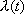 Lambda(t)